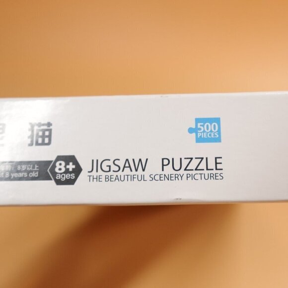 Chinese Cat Jigsaw Puzzle 500 Pieces The Beautiful Scenery Pictures Kitty - Picture 8 of 11